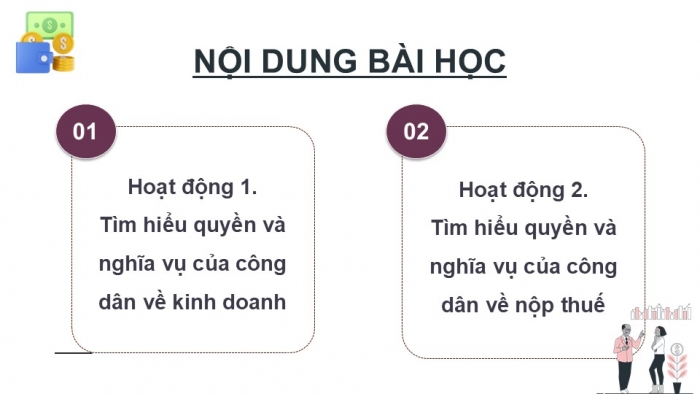 Giáo án điện tử Kinh tế pháp luật 12 kết nối Bài 8: Quyền và nghĩa vụ của công dân về kinh doanh và nộp thuế