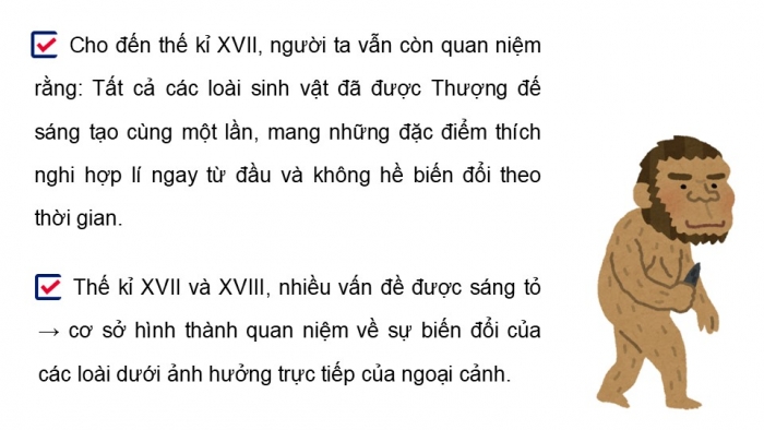 Giáo án điện tử Sinh học 12 chân trời Bài 16: Quan niệm của Darwin về chọn lọc tự nhiên và hình thành loài