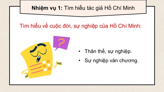 Giáo án điện tử Ngữ văn 12 cánh diều Bài 6: 