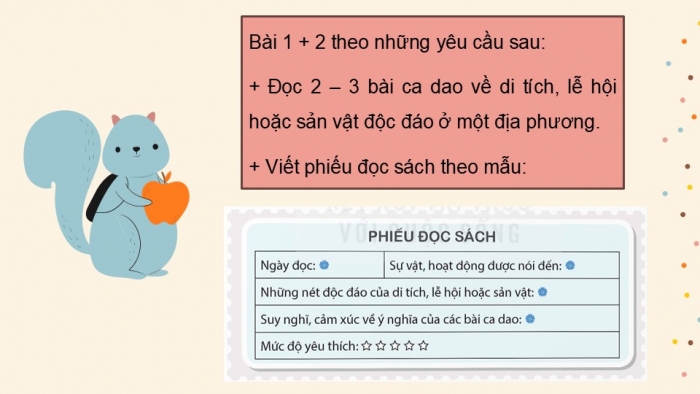 Giáo án điện tử Tiếng Việt 5 kết nối Bài 14: Đọc mở rộng (Tập 2)