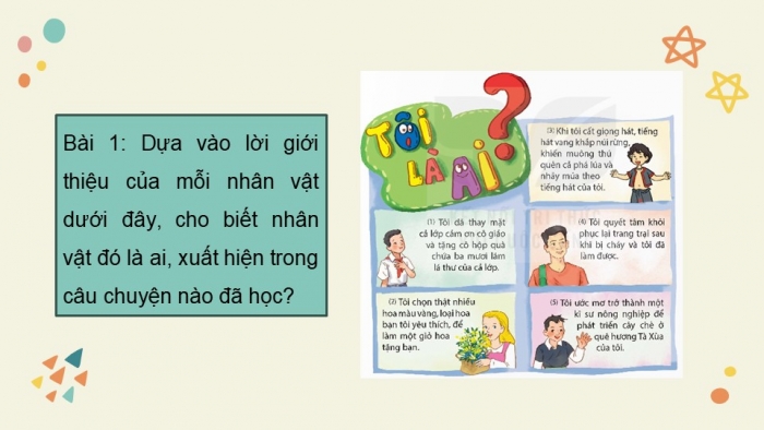 Giáo án điện tử Tiếng Việt 5 kết nối Bài Ôn tập và Đánh giá giữa học kì II (Tiết 1 + 2)