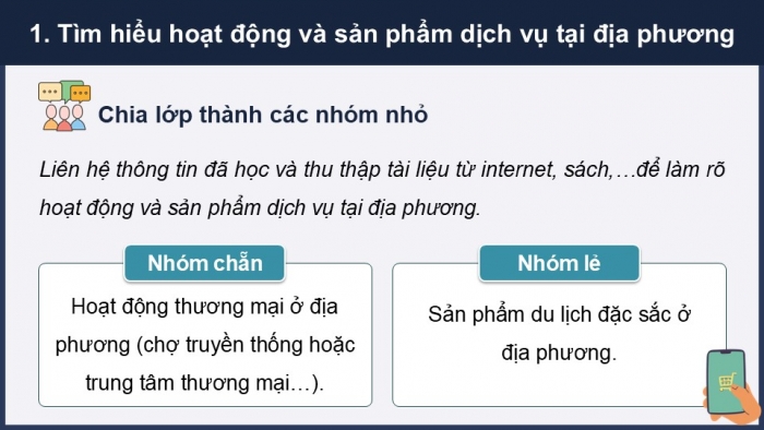 Giáo án điện tử Địa lí 12 kết nối Bài 22: Thực hành Tìm hiểu sự phát triển một số ngành dịch vụ