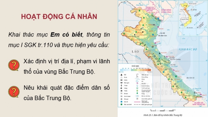 Giáo án điện tử Địa lí 12 kết nối Bài 25: Phát triển nông nghiệp, lâm nghiệp và thuỷ sản ở Bắc Trung Bộ