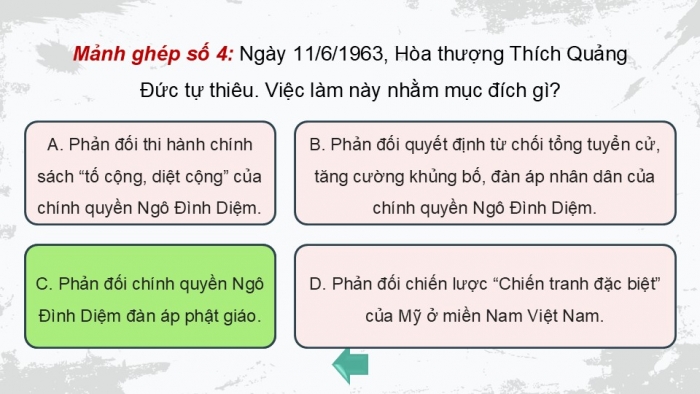 Giáo án điện tử Lịch sử 9 chân trời Bài 17: Việt Nam từ năm 1954 đến năm 1965