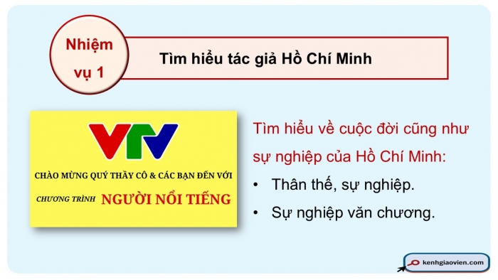 Giáo án điện tử Ngữ văn 12 kết nối Bài 6: Tuyên ngôn Độc lập (Hồ Chí Minh)