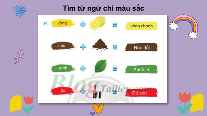 Giáo án điện tử Tiếng Việt 2 chân trời Bài 4: Mở rộng vốn từ Thiên nhiên (tiếp theo), Nghe – kể Sự tích cá thờn bơn