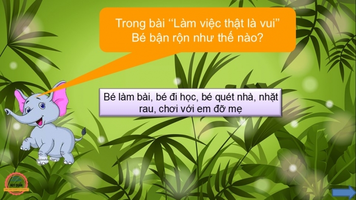 Giáo án điện tử Tiếng Việt 2 cánh diều Bài 1: Mỗi người một việc