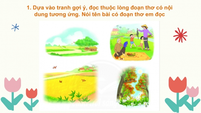 Giáo án điện tử Tiếng Việt 2 chân trời Ôn tập giữa học kì II - Ôn tập 3 (Tiết 1)