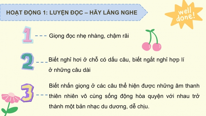 Giáo án PPT dạy thêm Tiếng Việt 5 chân trời bài 8: Bài đọc Hãy lắng nghe. Mở rộng vốn từ Hạnh phúc. Viết bài văn kể chuyện sáng tạo (Bài viết số 2)