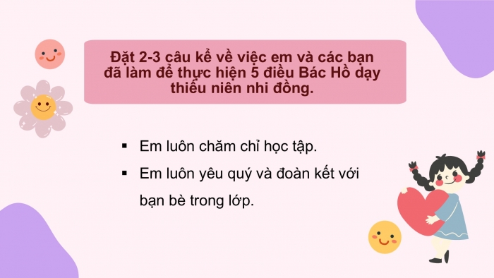 Giáo án điện tử Tiếng Việt 2 chân trời Bài 2: Mở rộng vốn từ Bác Hồ kính yêu, Nói và đáp lời từ chối, lời bày tỏ sự ngạc nhiên, vui mừng