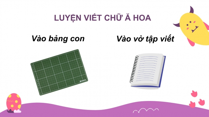 Giáo án điện tử Tiếng Việt 2 chân trời Bài 3: Viết chữ hoa Ă, Từ chỉ tình cảm, Câu kiểu Ai làm gì?, Ai thế nào?