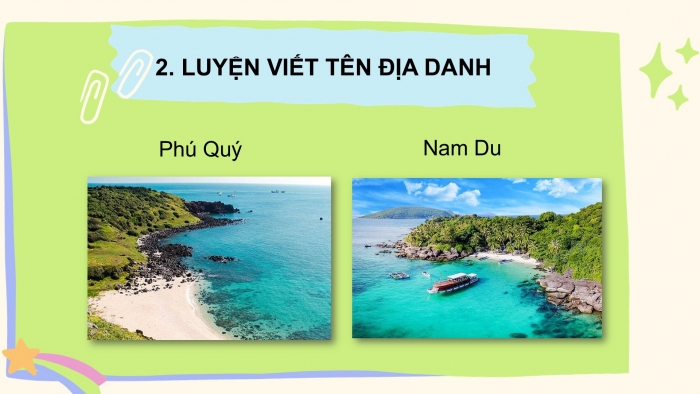 Giáo án điện tử Tiếng Việt 2 chân trời Ôn tập cuối học kì II - Ôn tập 1 (Tiết 2)