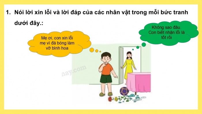 Giáo án điện tử Tiếng Việt 2 cánh diều Bài 6: Viết về một lần mắc lỗi