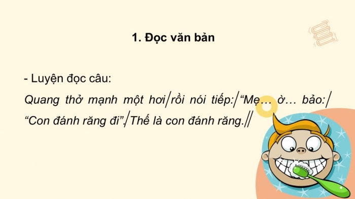 Giáo án điện tử tiếng Việt 2 kết nối Bài 6: Một giờ học