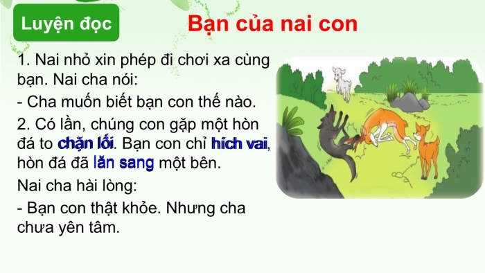 Giáo án điện tử Tiếng Việt 2 cánh diều Bài 9: Ôn tập giữa học kì I (Tiết 7 + 8)