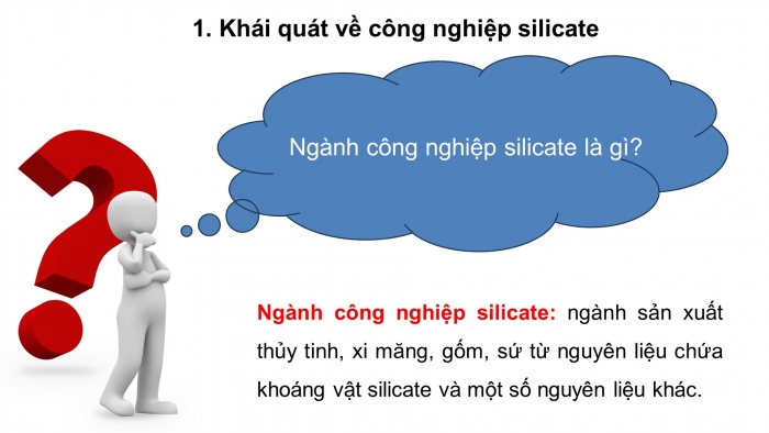 Giáo án điện tử chuyên đề Hoá học 12 cánh diều Bài 4: Tìm hiểu về công nghiệp silicate