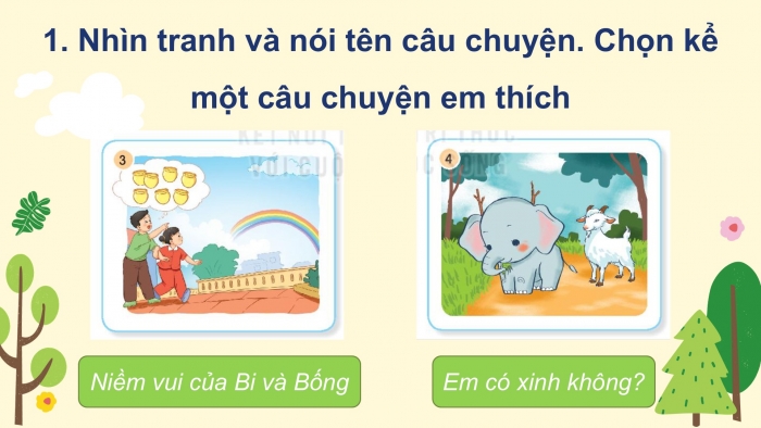 Giáo án điện tử tiếng Việt 2 kết nối Ôn tập giữa học kì 1 (Tiết 7 + 8)