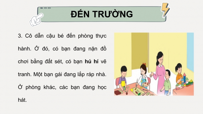 Giáo án điện tử Tiếng Việt 2 cánh diều Bài 10: Đến trường