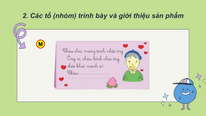 Giáo án điện tử Tiếng Việt 2 cánh diều Bài 13: Quà tặng ông bà, Em đã biết những gì, làm được những gì?