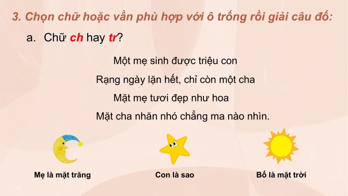 Giáo án điện tử Tiếng Việt 2 cánh diều Bài 14: Nghe – viết Cho con, Chữ hoa M