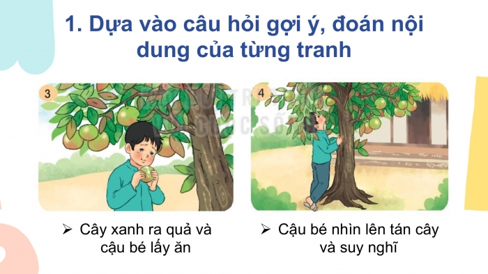 Giáo án điện tử tiếng Việt 2 kết nối Bài 27: Kể chuyện Sự tích cây vú sữa