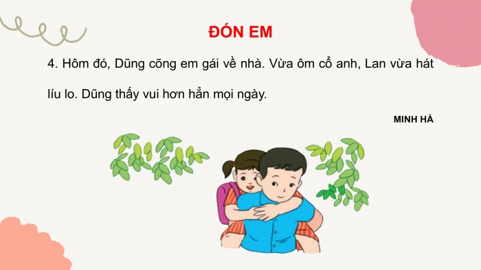 Giáo án điện tử Tiếng Việt 2 cánh diều Bài 16: Đón em