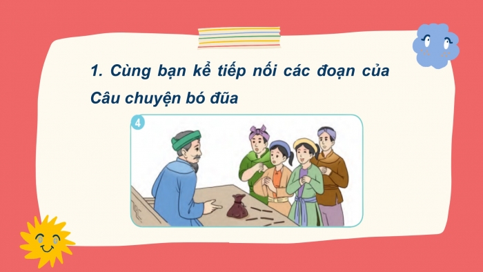 Giáo án điện tử Tiếng Việt 2 cánh diều Bài 17: Kể chuyện đã học Câu chuyện bó đũa