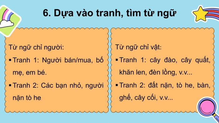 Giáo án điện tử tiếng Việt 2 kết nối Ôn tập cuối học kì 1 (Tiết 5 + 6)