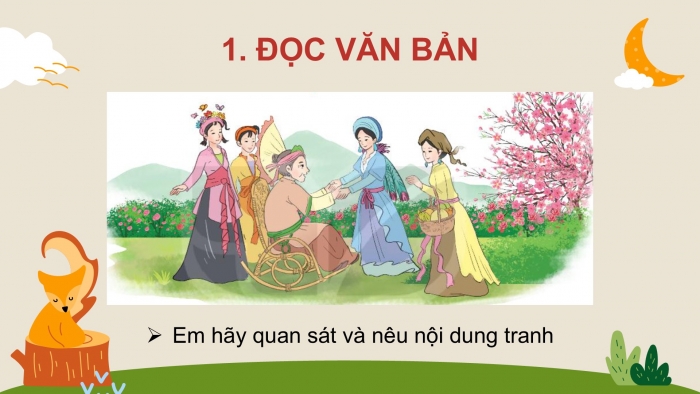 Giáo án điện tử Tiếng Việt 2 kết nối Bài 1: Chuyện bốn mùa