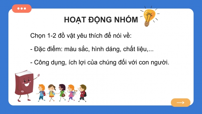 Giáo án điện tử Tiếng Việt 2 kết nối Bài 2: Viết đoạn văn tả một đồ vật, Đọc mở rộng