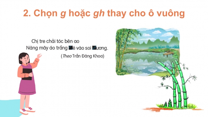 Giáo án điện tử Tiếng Việt 2 kết nối Bài 4: Nghe – viết Tết đến rồi, Phân biệt g/gh, s/x, uc/ut