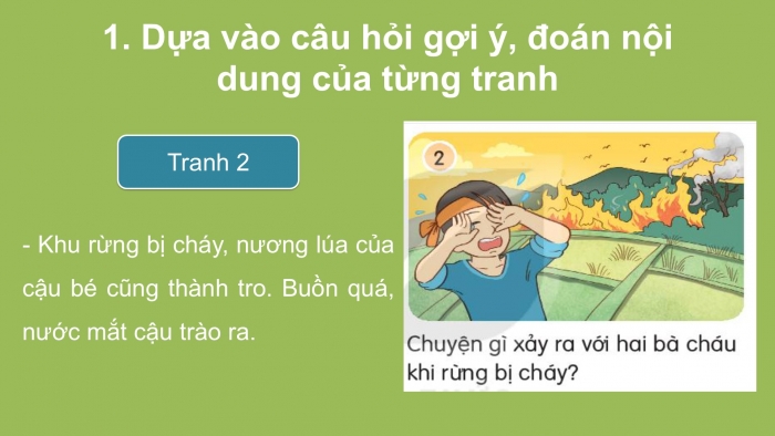 Giáo án điện tử Tiếng Việt 2 kết nối Bài 7: Kể chuyện Sự tích cây khoai lang