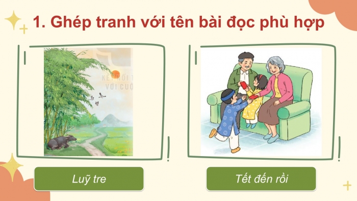 Giáo án điện tử Tiếng Việt 2 kết nối Ôn tập giữa học kì 2 (Tiết 1 + 2)