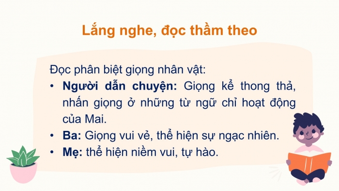 Giáo án điện tử Tiếng Việt 2 chân trời Bài 1: Đọc Bé Mai đã lớn