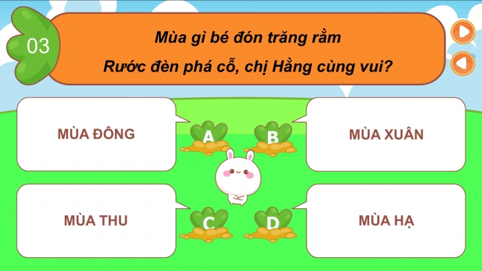 Giáo án điện tử Tiếng Việt 2 cánh diều Bài 28: Chuyện bốn mùa