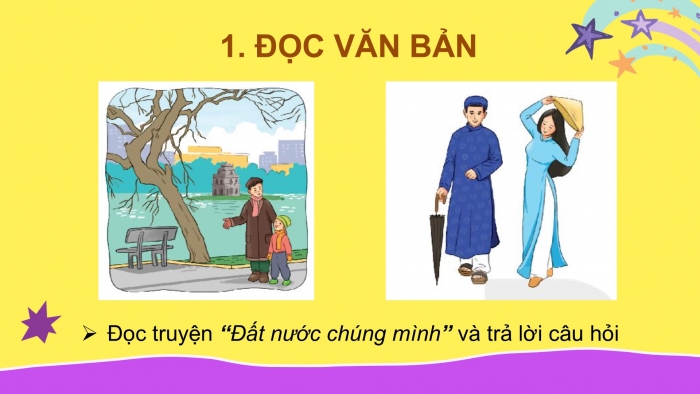 Giáo án điện tử Tiếng Việt 2 kết nối Bài 25: Đất nước chúng mình