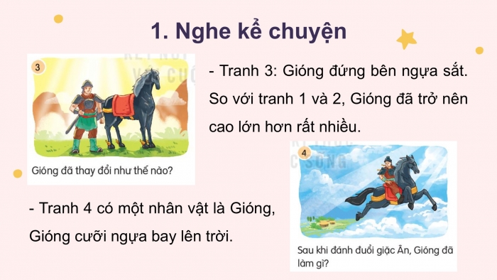 Giáo án điện tử Tiếng Việt 2 kết nối Bài 25: Kể chuyện Thánh Gióng