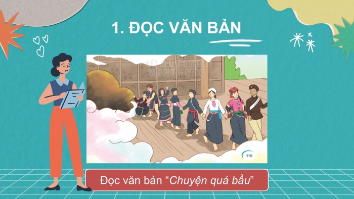 Giáo án điện tử Tiếng Việt 2 kết nối Bài 27: Chuyện quả bầu