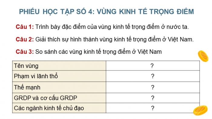 Giáo án điện tử chuyên đề Địa lí 12 cánh diều CĐ 2: Phát triển vùng (P4)