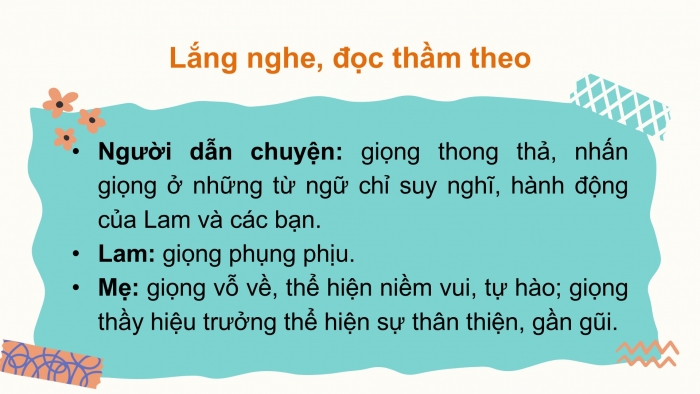 Giáo án điện tử Tiếng Việt 2 chân trời Bài 1: Đọc Tóc xoăn và tóc thẳng