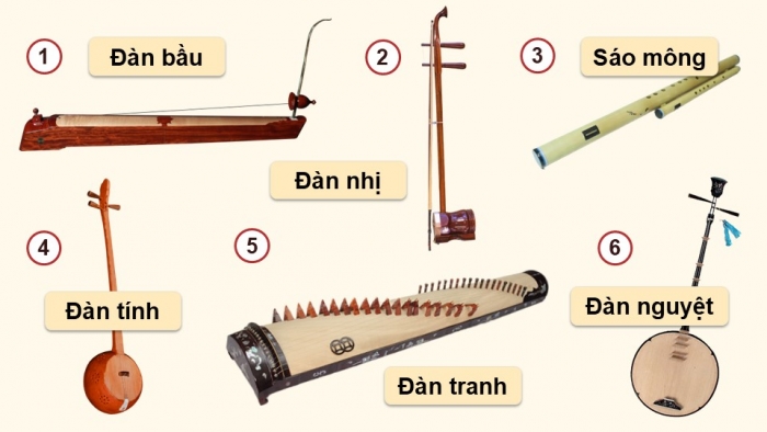 Giáo án điện tử Âm nhạc 9 chân trời Bài 13: Thường thức âm nhạc Trống paranưng và đàn k'lông pút, Nghe nhạc Mùa xuân đến