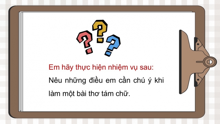 Giáo án điện tử Ngữ văn 9 cánh diều Bài 7: Tập làm thơ tám chữ