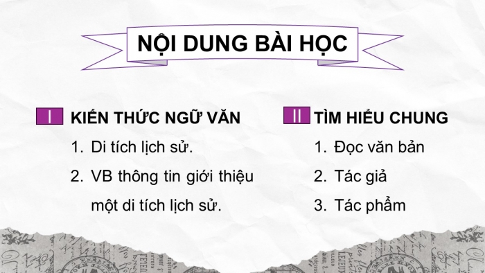 Giáo án điện tử Ngữ văn 9 cánh diều Bài 8: Quần thể di tích Cố đô Huế (Theo khamphahue.com.vn)