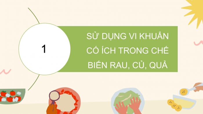 Giáo án điện tử Khoa học 5 kết nối Bài 19: Vi khuẩn có ích trong chế biến thực phẩm