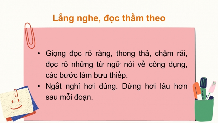 Giáo án điện tử Tiếng Việt 2 chân trời Bài 2: Đọc Bưu thiếp, Nhìn – viết Ông tôi, Phân biệt ng/ngh, iu/ưu, g/r