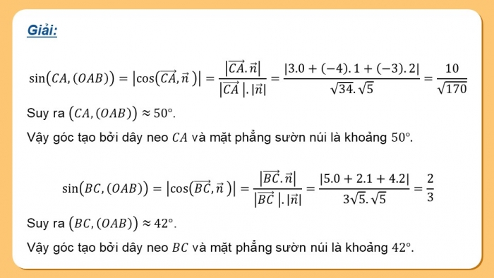 Giáo án điện tử Toán 12 cánh diều Bài 2: Phương trình đường thẳng (P2)