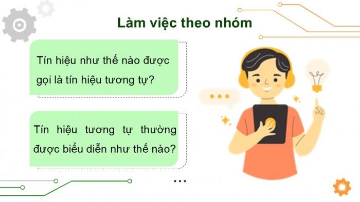 Giáo án điện tử Công nghệ 12 Điện - Điện tử Cánh diều Bài 18: Mạch xử lí tín hiệu tương tự