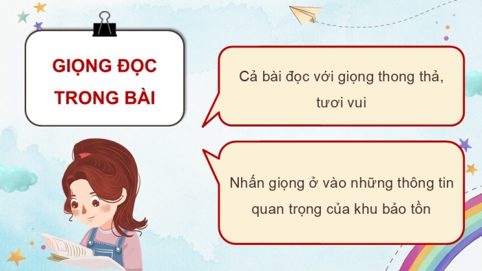 Giáo án điện tử Tiếng Việt 5 chân trời Bài 6: Thiên đường của các loài động vật hoang dã