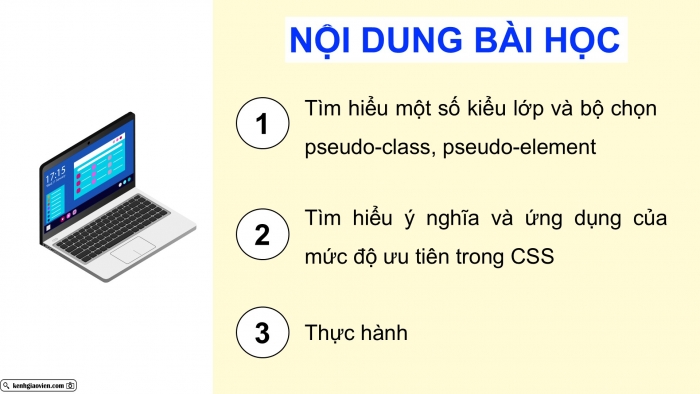 Giáo án điện tử Khoa học máy tính 12 kết nối Bài 17: Các mức ưu tiên của bộ chọn