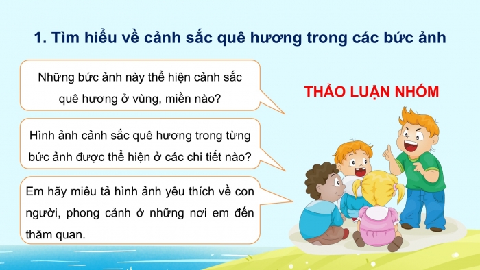 Giáo án điện tử Mĩ thuật 5 kết nối Chủ đề 6: Cảnh sắc quê hương